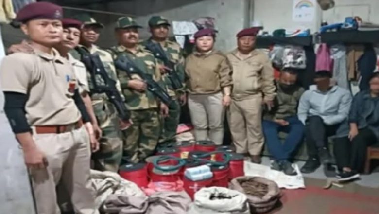 মিজোরামে বাংলাদেশ সীমান্তে অস্ত্র-গোলাবারুদসহ সন্তু গ্রুপের ৩ সদস্য আটক।